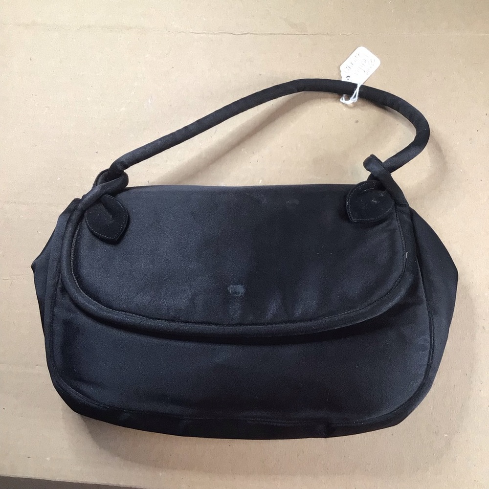Vintage Coblentz Original Satin Black Purse